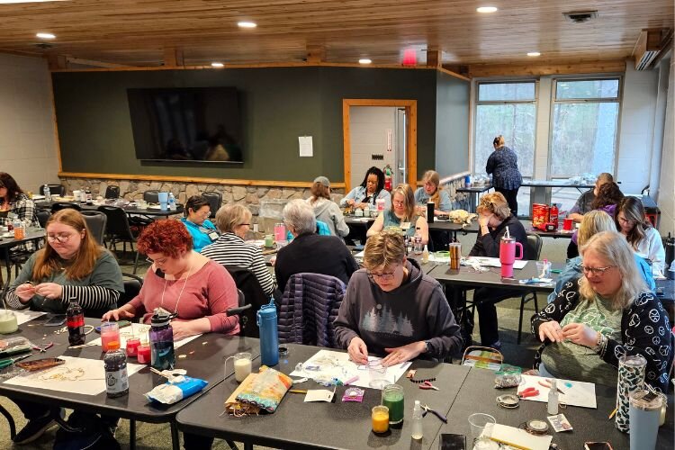 Adult Art Camp in March 2025