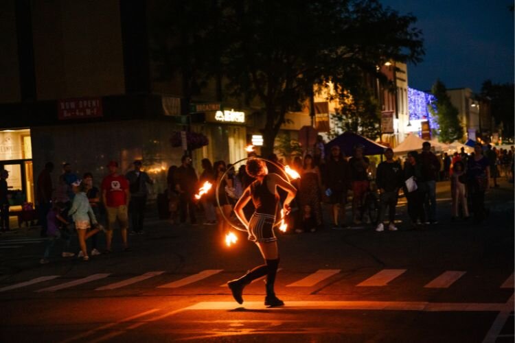 For Art's Sake art market in 2024.