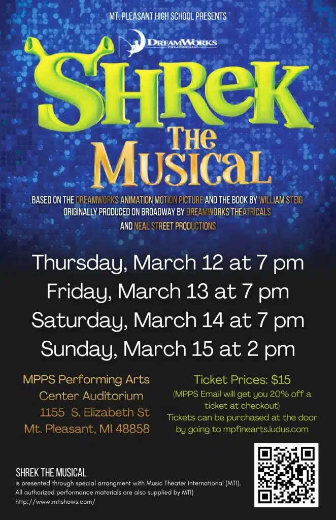 March 2026 Events Mt. Pleasant 