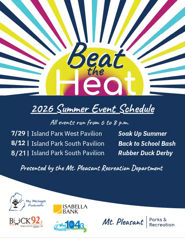 Mt. Pleasant Events August 2026